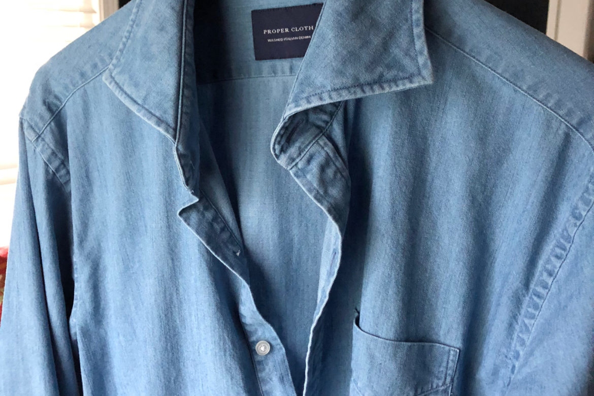 denim shirt cloth