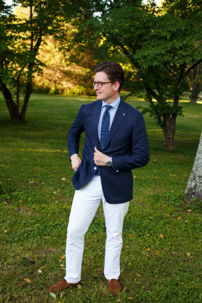 A Friday Kind of Outfit—A Tie With Jeans – Menswear Musings