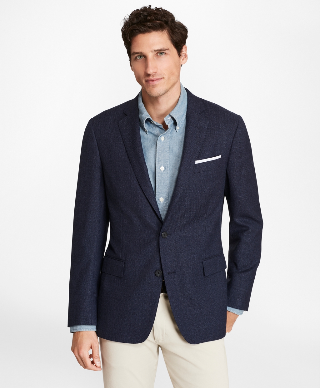 Brooks Brothers navy blazer at Menswear Musings Menswear Musings