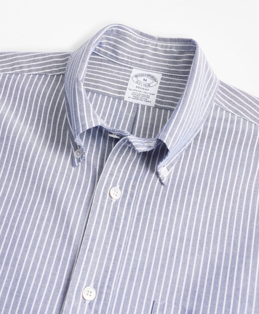 Recommends—Blue Reverse Stripe OCBD – Menswear Musings