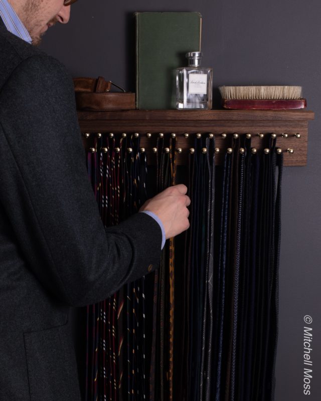 brooks brothers tie rack