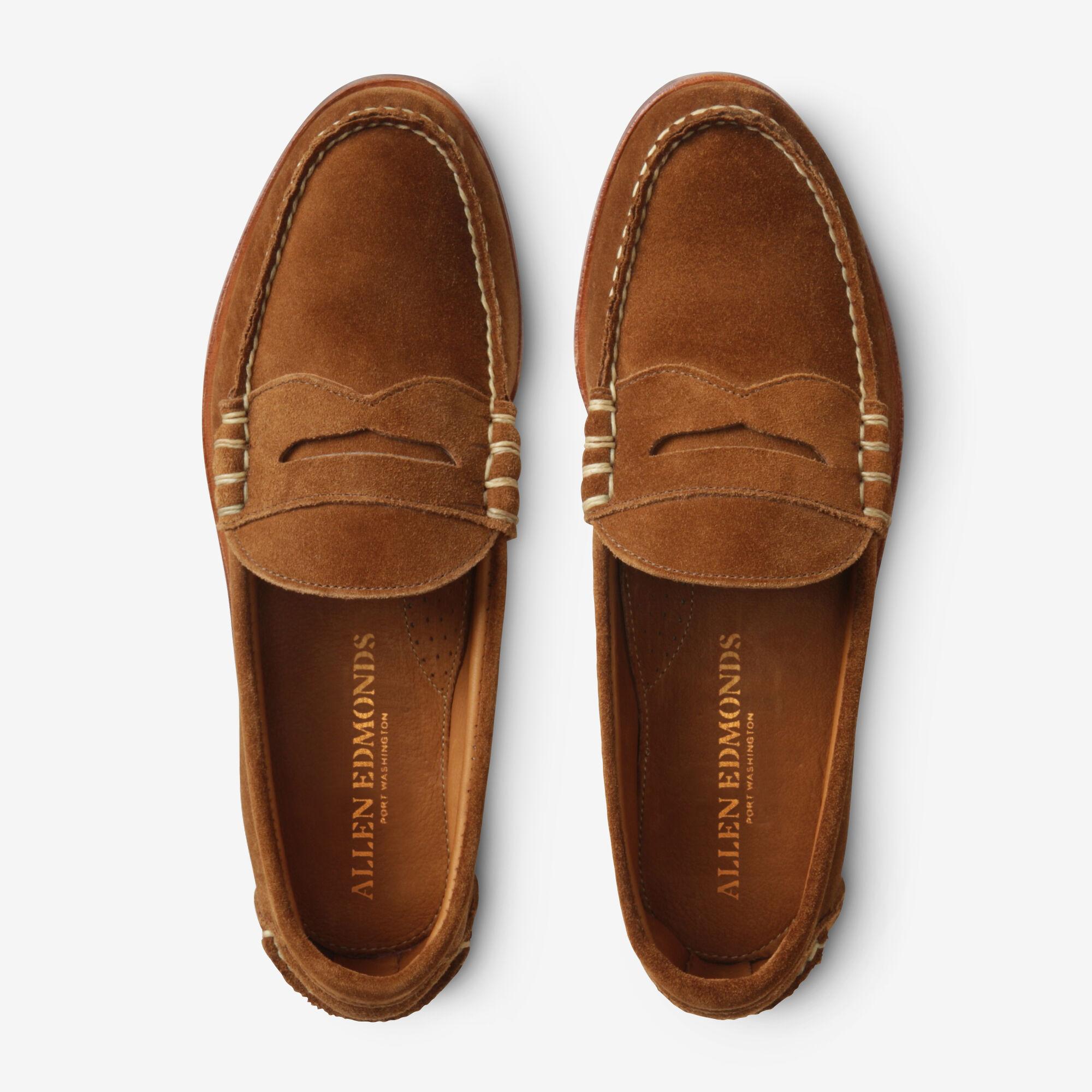 Allen Edmonds Sea Island Suede Loafer Allen Edmonds Sea Island Suede Penny Loafer Driving  main image 2