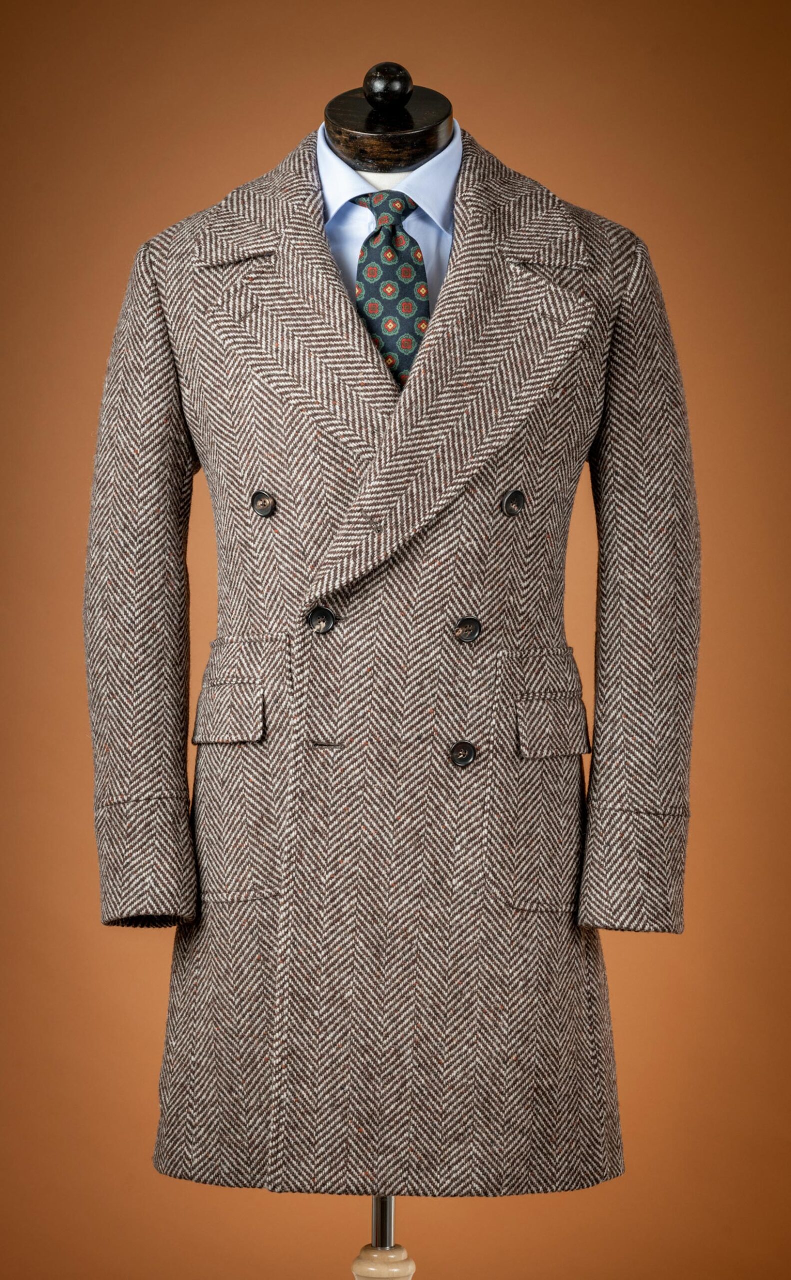 Heavy Tweed Polo Coats from Spier & Mackay Menswear Musings