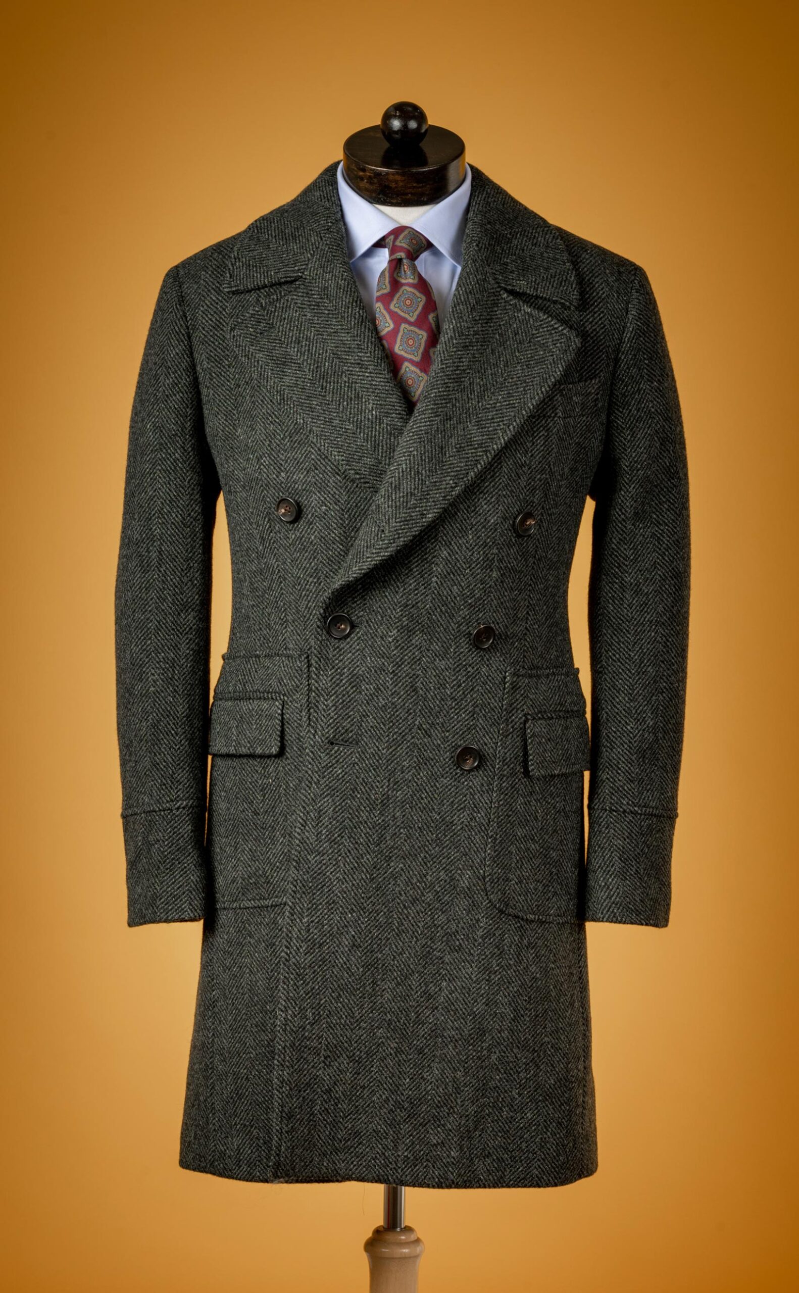 Heavy Tweed Polo Coats from Spier & Mackay Menswear Musings