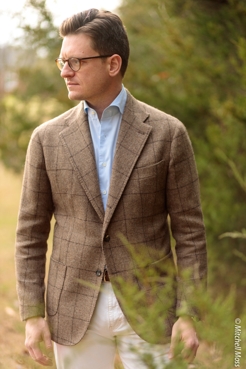 Menswear Musings — Cutaway vs. Medium Spread Collar Shapes