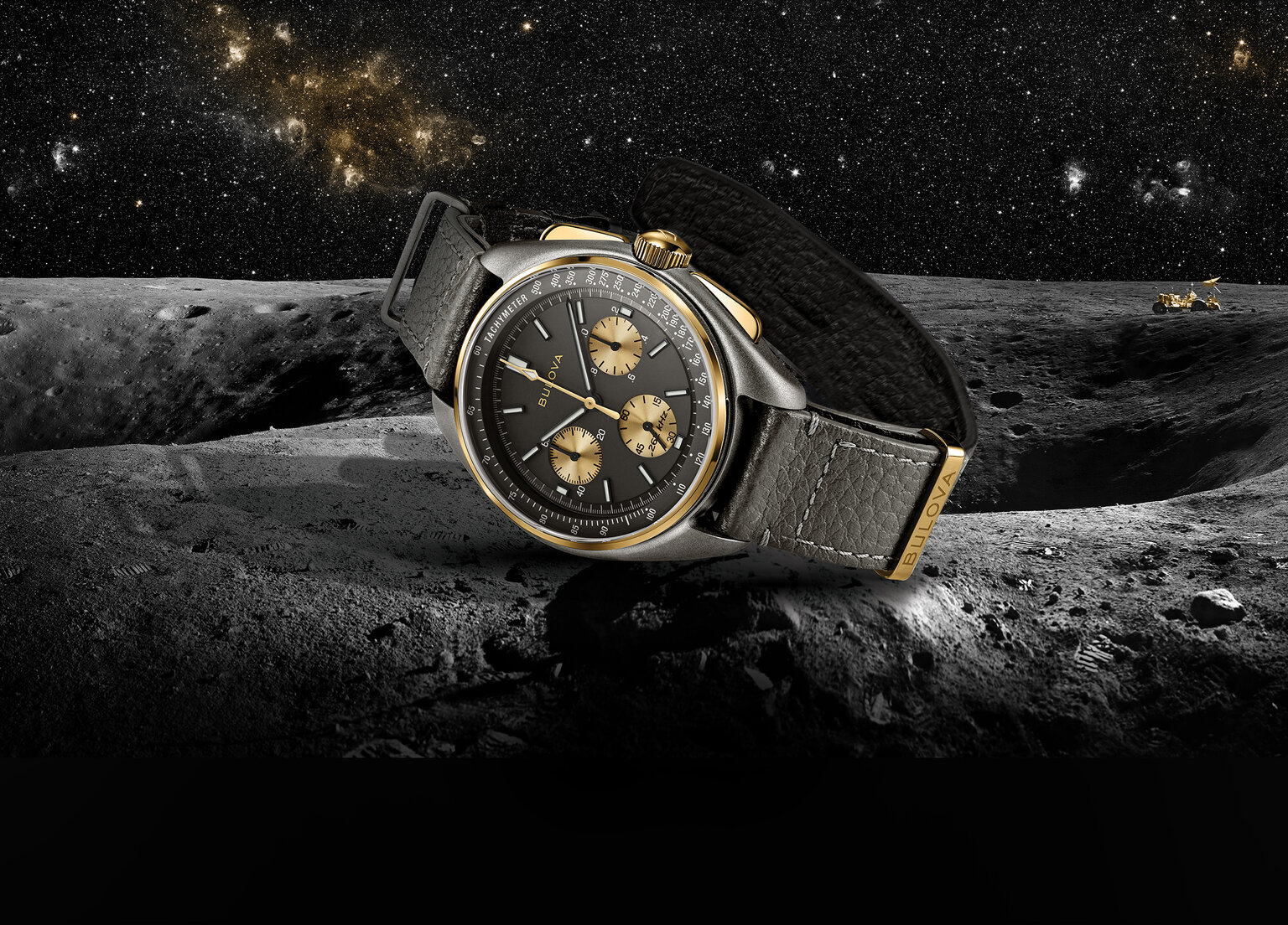 New From Bulova—50th Anniversary Apollo XV Commemorative Lunar Pilot ...