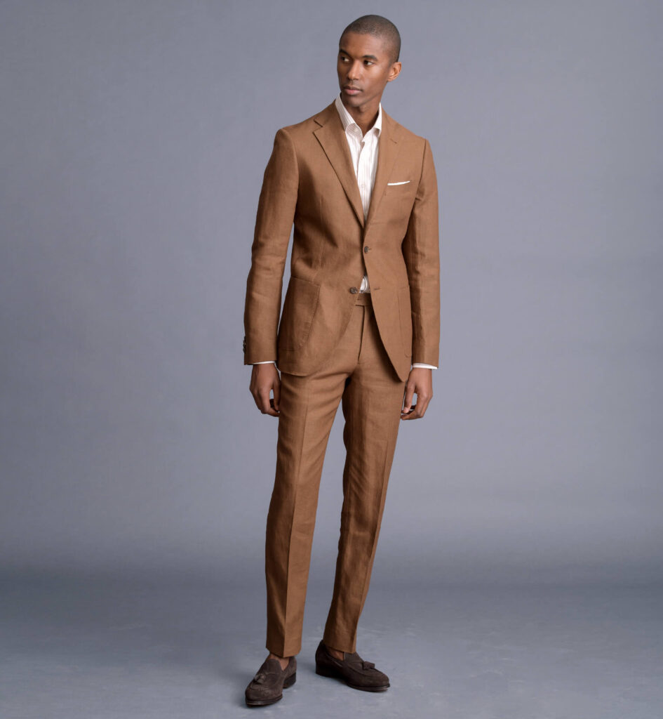 Proper Cloth tobacco linen suit – Menswear Musings