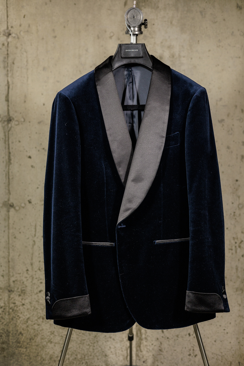 Spier & Mackay Shawl Lapel Velvet Dinner Jacket, 42R - Menswear Musings